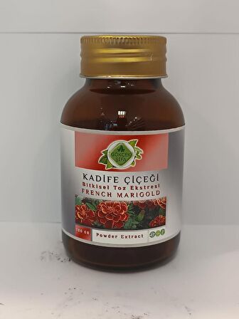 Kadife Çiçeği Toz Ekstresi 100 Gr. Cam Kavanoz