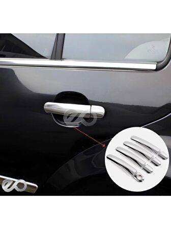 Skoda Super B5 Krom Kapı Kolu 4 Kapı 2001-2008 P. Çelik