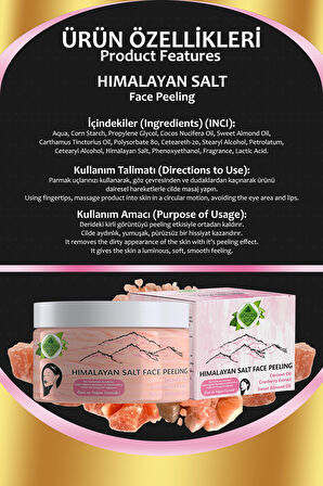 Himalayan Salt Face Peeling