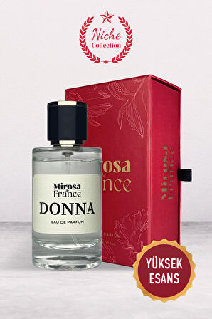 Mirosa de France Donna Niche Collection Yüksek Kalıcı Kadın Parfum Born in Roma EDP Premium Kutu 50ml N115