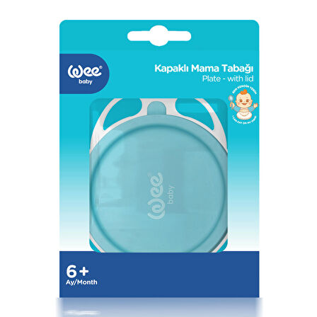Wee Baby Kapaklı Mama Tabağı