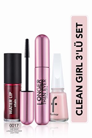 Flormar Clean Girl 3’lü Makyaj Seti