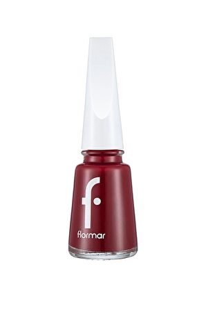 Flormar Klasik Parlak Bitişli Yüksek Pigmentli Oje - Nail Enamel -416 Straıght Red New- 8682536036047