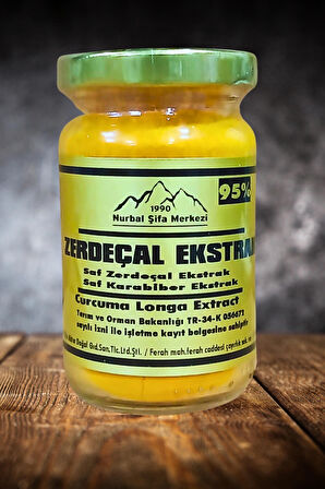 Zerdeçal Ekstrak (Zerdeçal Ekstrak-Karabiber Ekstrak 95% 50 gr