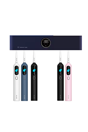 Tam Otomatik Şarj Edilebilir Diş Fırçası Tutacağı ve Sensörlü Uv Sterilizatör (Philips LED Teknolojisi)
