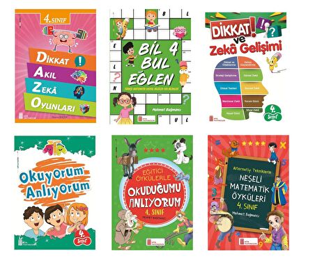 Ata 4.Sınıf Eğitim Seti (6 Kitap)