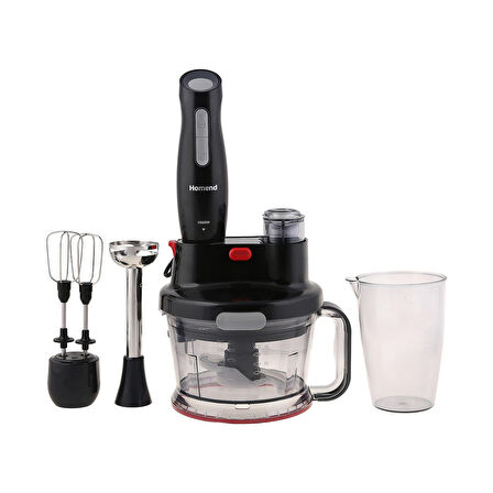 Homend Functionall 2840H Mutfak Robotu Siyah