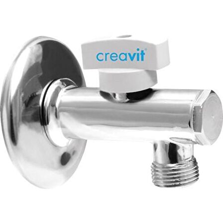 Creavit FMC213 Filtreli Ara Musluk 1/2-1/2 Krom