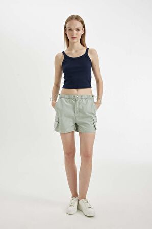 DeFacto Coool Fitted Vücuda Oturan Fitilli Kaşkorse Askılı Basic Düz Atlet B0563AX24AUNV241