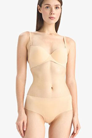 DeFacto Yarım Dolgulu Micro Dolgulu Push Up Tişört Bra-Fall in Love C1525AX25SPBG392
