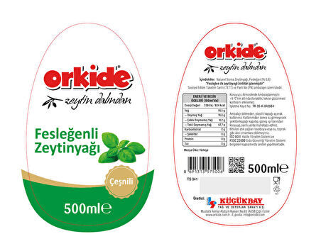 ORKİDE ZEYTİN DALINDAN FESLEĞENLİ ZEYTİNYAĞI