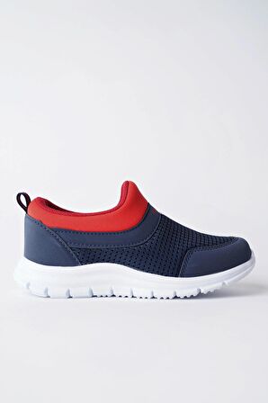 Muggo Tedy Garantili  Unisex Çocuk Bağcıksız Rahat Esnek Günlük Sneaker Spor Ayakkabı