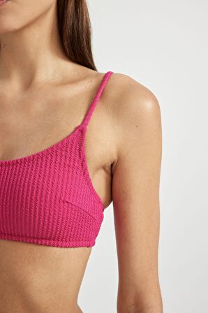 DeFacto Regular Fit Bürümcük Bikini Üstü-Fall in Love B7207AX24SMPN615
