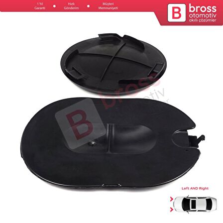 Renault Megane MK2 için Davlumbaz Kapak Tapası Sağ ve Sol 7701055352 7701055351