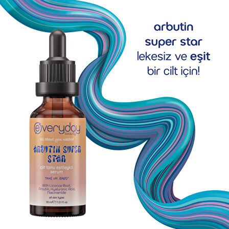 Arbutin Super Star Cilt Tonu Eşitleyici Serum 30 ml