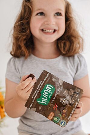 Humm Organic Organik Glutensiz Vegan Kakaolu ve Fındıklı Kek 30g