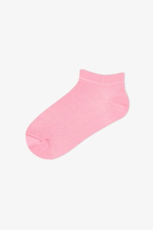 Kız Çocuk Basic Colorful 4lü Patik Çorap