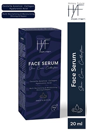 Yüz Serumu Erkeklere Özel Nemlendirici Yağ Dengesi Sağlayan Yaşlanma Karşıtı Etkili Yüz Serumu 20 ml