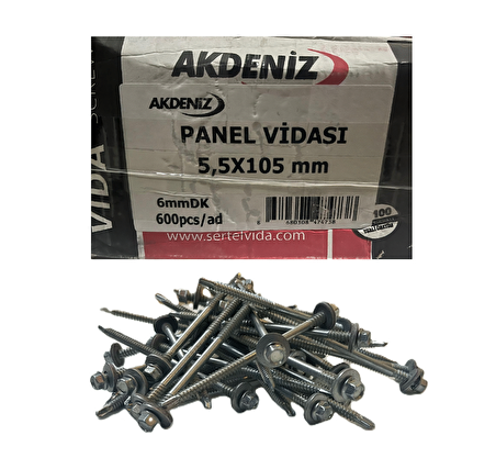 Akdeniz Trapez Panel Vida 5.5x105 6mm 600 lü Paket