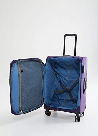 Pierre Cardin 04PC6000-03-MR Mor Kadın Kabin Boy Bavul