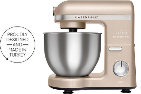 Karaca Mastermaid Chef Stand Mikser Iconic Beige 1500W 5 Lt