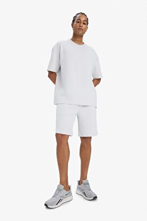 DeFactoFit Oversize Geniş Kalıp Bisiklet Yaka Sporcu Kısa Kollu Tişört D9186AX25SPGR519