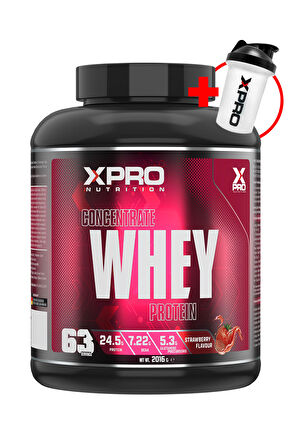 Whey Protein Tozu 2016gr - Çilek Aromalı