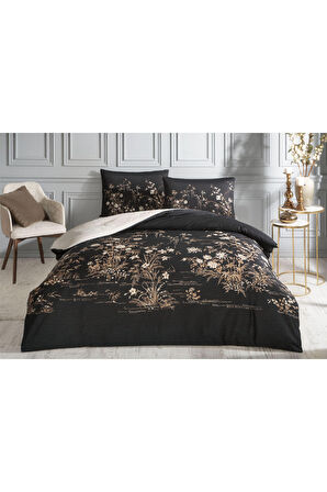 Özdilek Preto Çift Kişilik Soft Life Saten Nevresim Takımı