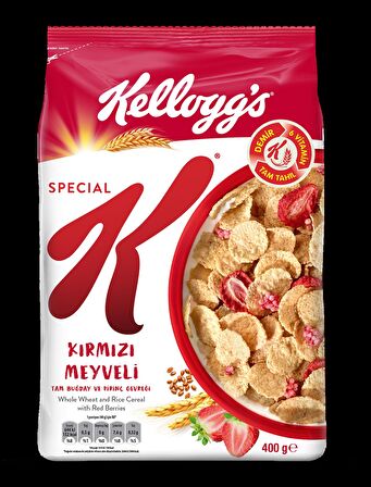 Special K Kırmızı Meyveli Kahvaltılık Tam Buğday Ve Pirinç Gevreği 400 Gr x 10 Adet