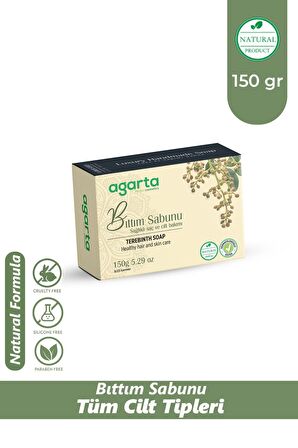Agarta Doğal El Yapımı Bıttım Sabunu 150 gr