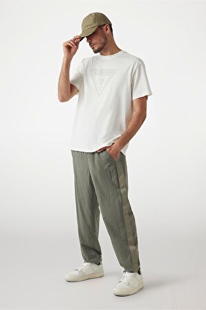 Erkek Azha Cn Over T-Shirt - Beyaz | S