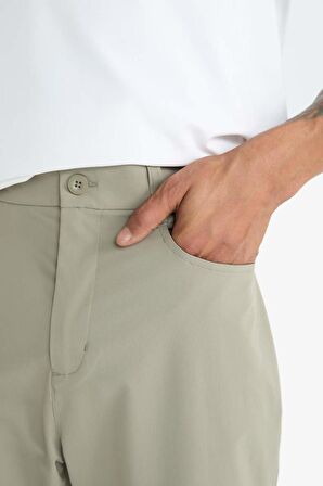 DeFactoFit Slim Fit Dar Kesim Standart Paça Esnek Multifonksiyonel Dokuma Sporcu Pantolon E3333AX25SPKH488