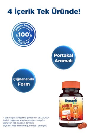 Dynavit Kids Immukid 60 Gummies