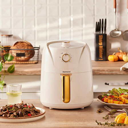 Homend Airfryday 2504H 8 Farklı Programlı Airfryer 4,3 Lt Yağsız Fritöz