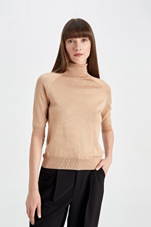 DeFacto Regular Fit Balıkçı Yaka Basic Kazak U8280AZ24AUBG261