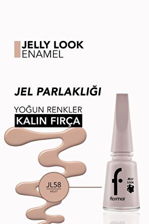 Flormar Oje - Jelly Look Nail Enamel L5 8690604612789