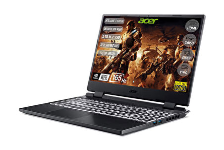 Acer Nitro 5 I7-12650H 16 GB 1 Tb SSD RTX4060-8 GB 15.6'' 165Hz Freedos NH.QM0EY.00B+165