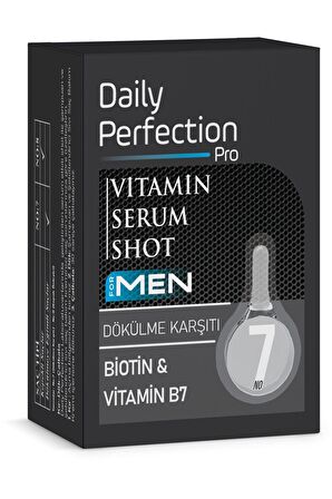 Vitamin For Men Serum Shot No:7 Dökülme Karşıtı 2x6 ml