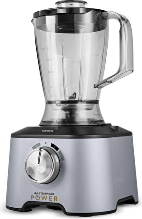 Karaca Mastermaid Power 10 in 1 Mutfak Robotu Silver Blender Seti 2000w