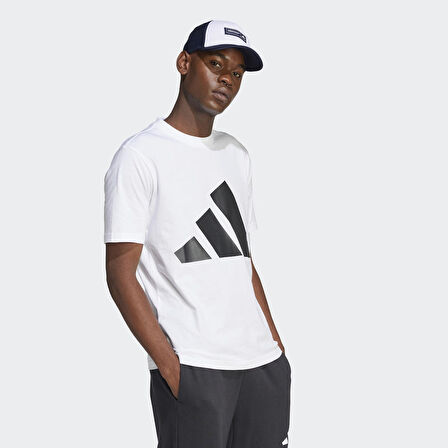 adidas M BL SJ T Beyaz Erkek Sporcu Tişört JE8943