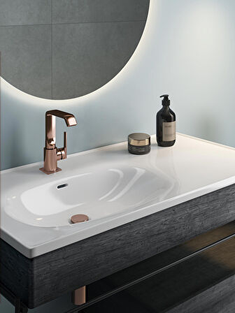 VitrA Origin A4512326 Lavabo Sifonu, T Tipi, Bakır