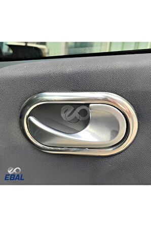 Dacia LODGY Krom İç Kapı Kolu Çerçeve 4 kapı. 2012 Üstü P.Çelik