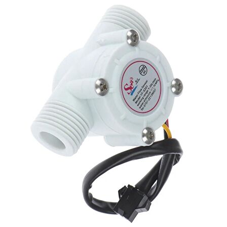YF-S201 1-30 L/min Beyaz Su Akış Sensörü