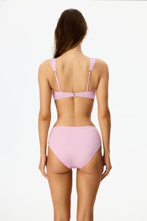 Sarı Samanta Bandeau Bikini Üstü