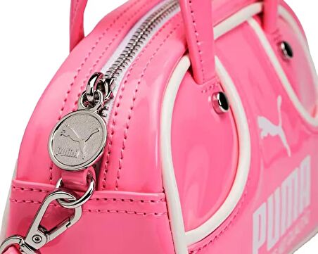 Puma Puma 1976 Micro Grip Bag Omuz Çantası-En: 17 cm, Boy: 10 cm, Derinlik: 7 cm 09182406 Pembe