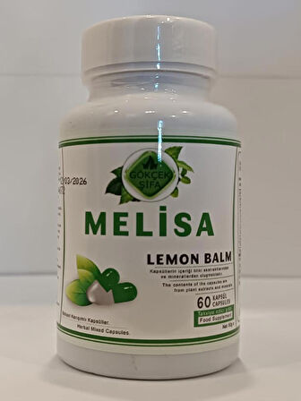 Melisa Kapsül (LEMON BALM CAPSULE)