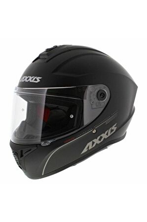 AXXIS DRAKEN S SOLID V.2 MATT BLACK (BİR BEDEN BÜYÜK SİPARİŞ VERİNİZ)