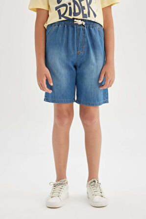 DeFacto Erkek Çocuk Jean Şort B5765A824SMNM28