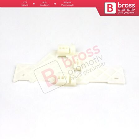 Citroen C4 MK1 için Ön Sağ Cam Kriko Tamir Klipsi 9222V0