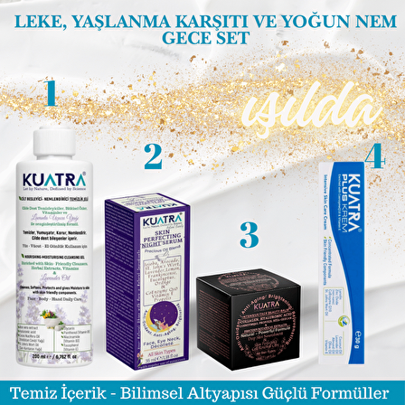 Kuatra Skin Perfecting  'Night' Serum (cildi onarmaya ve cildi kusursuzlaştırmaya yardımcı gece serumu)